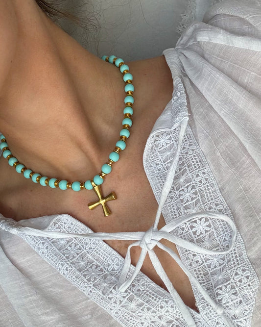 Teal Necklace